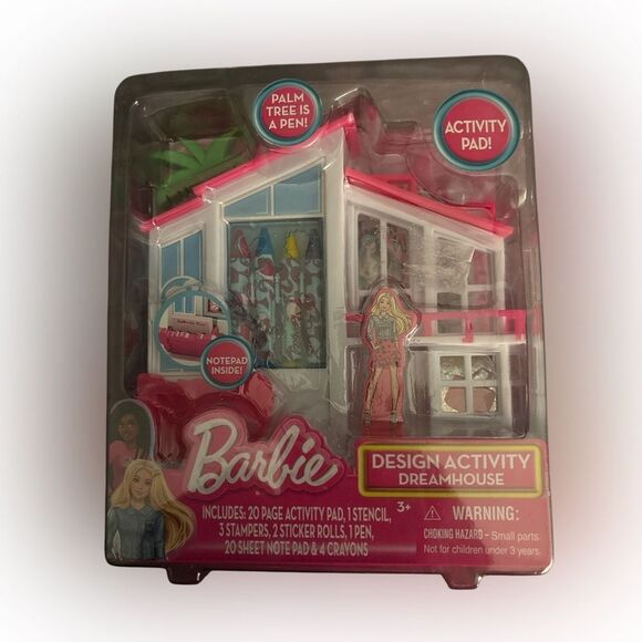 Nwt* Barbie Design Activity Dreamhouse Set-has damage to box see all photos - Picture 1 of 2